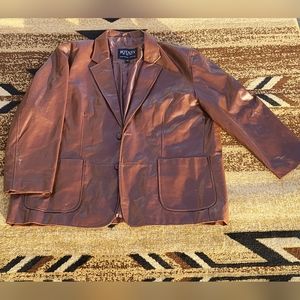 Mens leather jacket